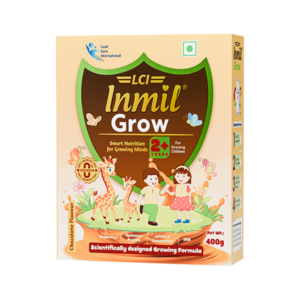 Inmil Grow Chocolate 400G-Nutritious Milk Drink Powder For Growing Children Toddler Aged Above 2 years