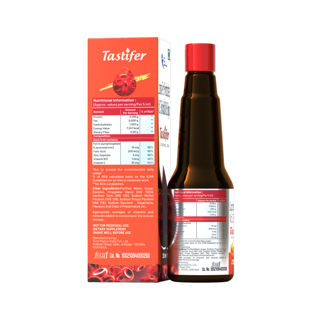 Tastifer Syrup-200ml Suspension - Image 2